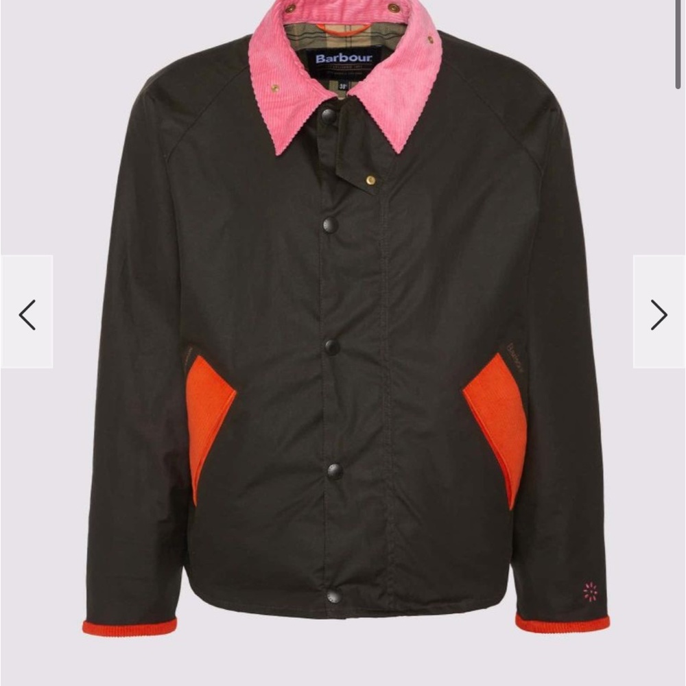 Rare! Barbour x Flower Mountain waxed Jacket